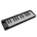 M-VAVE SKM-25 MINI Black Wireless Mini MIDI Keyboard 25 Key MIDI Keyboard Controller for Artists