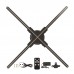 F100 3D Advertising Hologram Projector 3D Hologram Fan LED Supports Wifi Bluetooth & Projection
