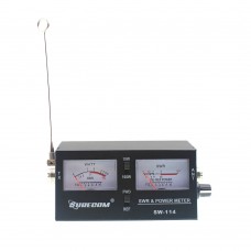 Surecom SW-114 27-30MHz SWR Power Meter High Quality RF Field Strength Meter with Field Strength Antenna