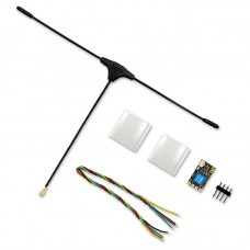 GEPRC ExpressLRS 915MHz (FCC) ELRS Nano FPV Receiver Module + Long Version T-type Antenna Support WiFi Firmware Upgrade