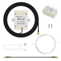 MLA-30+ 500KHz-30MHz Active Loop Antenna Shortwave Radio Antenna For Medium Wave Shortwave Radios