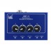 ICKB AMP- i4 Professional Headphone Amplifier 8-Channel Headphone Distribution Amplifier for Monitoring