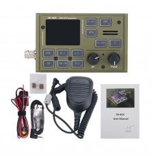 FX-4CR-2 Third Generation SDR HF Transceiver with 1-20W Continuously Adjustable Power Range Support USB/LSB/CW/AM/FW Modes