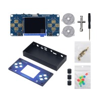 Waveshare Handheld Game Console Kit 2-inch Screen Onboard Speaker Interface for Raspberry Pi Zero/Zero W/Zero WH