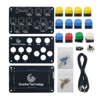 Remote Control Keyboard Unassembled Kit Shortwave Radio Accessory for YAESU FT-710/891 Radio