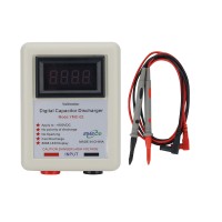 YMC-02 Red LED Digital Capacitor Discharger High Voltage Discharging Tool for Electronic Repair (with Sparkpen)