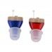 C200 Rechargeable Invisible Hearing Aids Portable In Ear Canal Hearing Aids Switch Version Red Blue