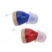 C200 Rechargeable Invisible Hearing Aids Portable In Ear Canal Hearing Aids Switch Version Red Blue