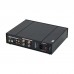 BRZHIFI Black X20 2.0Channel TPA3255 Dual Core HiFi Lossless Audio Power Amplifier Stereo 600Wx2 Output