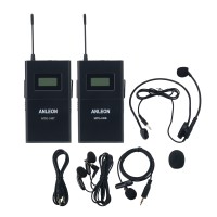 ANLEON MTG-100 Wireless Acoustic Transmission System for Tour Guide and Simultaneous Translation (1 Transmitter + 1 Receiver)