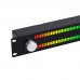 LED64X2 128-LED Music Spectrum Display Rhythm Light VU Meter Supports Voice Control and Wired Input