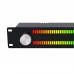 LED64X2 128-LED Music Spectrum Display Rhythm Light VU Meter Supports Voice Control and Wired Input