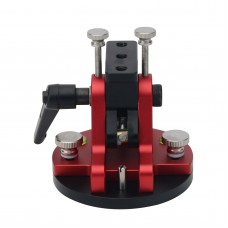 MEYON Red Equatorial Latitude Adjusting Base Mount for Universal Equatorial Mount Latitude Fine Adjustment