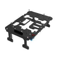 FREEZEMOD KFJX-V1 Horizontal Open Computer Case Open PC Case w/ 8mm Plate Supports Water Coolers