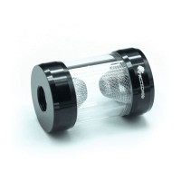 FREEZEMOD GLQ-JX1 Black G1/4 Dual Inner Thread Water Cooler Filter PC Accessory with 0.15MM Mesh