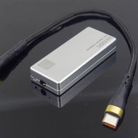 Metal Case Portable Audio Decoder ES9038 Headphone Amplifier Type-C to 3.5mm DSD Lossless DAC for Cellphone