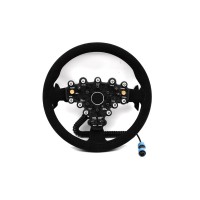 SIMDID GTW Steering Wheel 320mm/12.6" Rally Racing Wheel with Quick Release for Simagic Racing Games