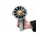 X90 White 3000W Industrial Dust Blower Violent Fan with 90mm/3.5" Duct Stepless Speed Adjustment
