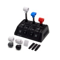 VKBSIM GNX-THQ GNX THQ VKB Flight SIM Throttle Quadrant Extension Module for Flight Joystick