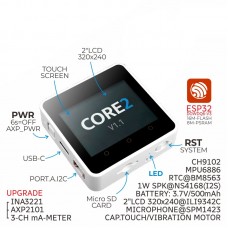 M5Stack Core2 V1.1 ESP32 Touch Screen Development Board Kit WiFi Bluetooth Graphical Programming Control