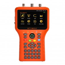 GTMEDIA V8 Finder Pro2 HD Satellite Finder Satellite Signal Tester with 4.3-inch TFT LCD Screen for DVB-S2/T2/C AHD H.265