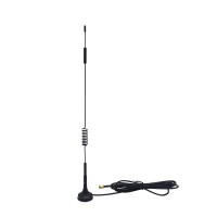 GSM 4G 690-2700MHz Sucker Antenna 50ohms 12dBi High Gain Antenna with SMA Male Connector Support Plug and Play