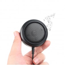 Mini External Radio Speaker 3.5mm Mono Speaker for YAESU/ICOM Plug and Play Radio Accessory