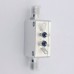 10M-10GHz RF Bias Tee DC50V Bidirectional Feed Coaxial Bias Tee with SMA Female Connector RF Accessory