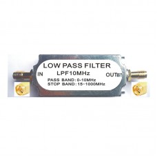 10MHz 50ohms RF Low Pass Filter SMA Female to Female Connector Band Pass Filter High Quality RF Accessory