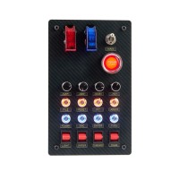 ZQSR Vertical Button Box SIM Racing Control Box Racing Simulator for Thrustmaster Simagic Fanatec