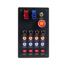 ZQSR Vertical Button Box SIM Racing Control Box Racing Simulator for Thrustmaster Simagic Fanatec
