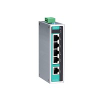 MOXA EDS-205A 5-Port Ethernet Switch Compact Unmanaged Ethernet Switch with Aluminum Housing