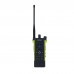 HAMGEEK APX-8000 12W VHF UHF Walkie Talkie Dual Band Radio Dual PTT with Handheld Microphone