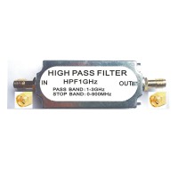 1GHz 50ohms RF High Pass Filter SMA Female to Female Connector Band Pass Filter High Quality RF Accessory