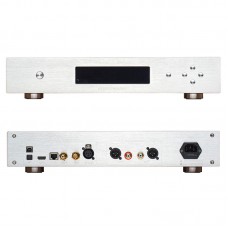 LKS Audio MH-DA004 Silvery Standard Version DAC Dual Core ES9038Pro Audio Decoder High Performance Digital to Analog Converter