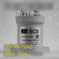 SCII Relay LEV100-12AD Coil 12VDC 900V/100A Electromagnetic Relay High Quality DC Contactor for Vehicle