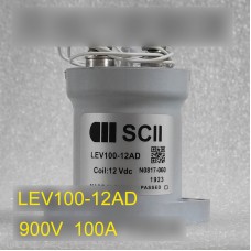 SCII Relay LEV100-12AD Coil 12VDC 900V/100A Electromagnetic Relay High Quality DC Contactor for Vehicle