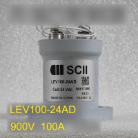 SCII Relay LEV100-24AD Coil 24VDC 900V/100A Electromagnetic Relay High Quality DC Contactor for Vehicle