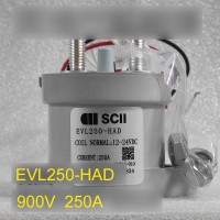 SCII Relay EVL250-HAD Coil 12-24VDC 900V/250A Electromagnetic Relay High Quality DC Contactor for Vehicle