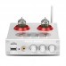 SUCA AUDIO Silvery TUBE-M1 Electronic Tube Preamplifier Bluetooth USB Flash Drive Independent Headphone Amplifier Output