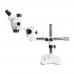 HAYEAR HYZS7045-STL1 Trinocular Single-armed HD Continuous Multiplier 7-45X Zoom Microscope with Industrial Camera and Screen