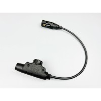 Standard Cable Length Replica TEA U94V2 PTT 6Pin Soft Rubber Waterproof Interface Push to Talk
