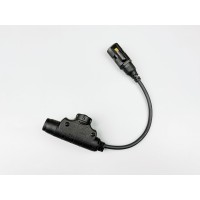 Short Cable Version Replica TEA U94V2 PTT 6Pin Soft Rubber Waterproof Interface Push to Talk