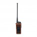 HAMGEEK GT-10 15W Walkie Talkie UHF VHF Marine Radio FM AM Radio Receiver (Orange) for Road Trips