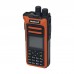 HAMGEEK GT-10 15W Walkie Talkie UHF VHF Marine Radio FM AM Radio Receiver (Orange) for Road Trips