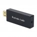 USB DAC Portable Headphone Amplifier Hifi External Sound Card ES9018K2M Rod Rain Audio Black