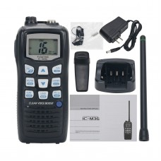 IC-M36 6W 10KM VHF Marine Transceiver IPX7 Floating Walkie Talkie Handheld Transceiver For ICOM