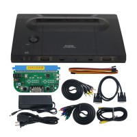 New Version for SNK NEOGEO MVS Game Console High Performance with Adjustment of Screen Position (Transparent Black)