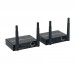 Wireless HDMI Extender One Transmitter and One Receiver 200M 1080P Transmission Support IR Remote Control