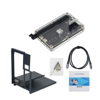 Graphics Card Dock External GPU Dock + 100cm/39.4" USB4 Data Cable + Aluminum Alloy Bracket for ATX